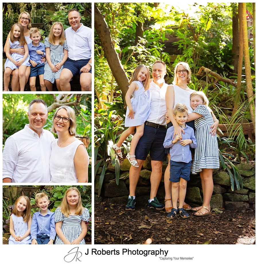Seasonal Family Portrait Mini Sessions at Wendy Whiteley's Secret Garden Lavender Bay